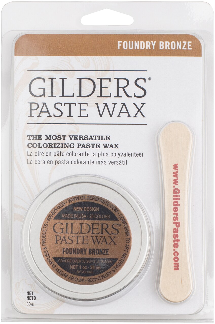 Gilders(R) Paste Wax Finishes 30Ml - Baroque Art-Foundry Bronze